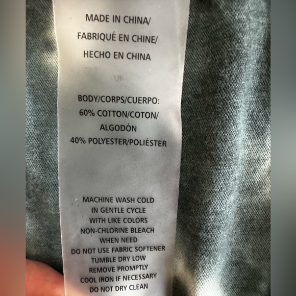 Tie Dye Betsy Johnson Tank Top with gold print - Picture 6 of 6